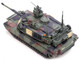 General Dynamics M1A2 SEP V2 Abrams Tank 1st Battalion 72nd Armor Regiment 2nd Infantry Division South Korea United States Army 1/72 Diecast Model Panzerkampf 12246PB