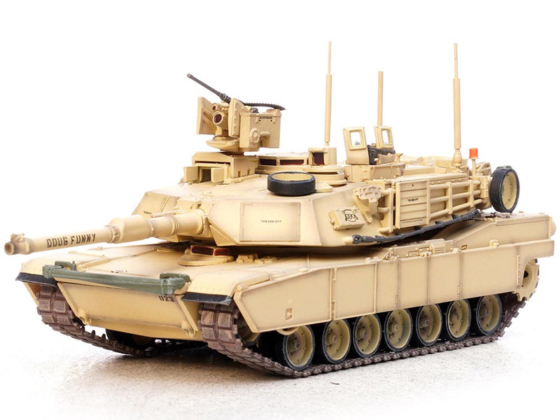 General Dynamics M1A2 SEP V2 Abrams Tank 2nd Battalion 7th Infantry Regiment 1st Armored Brigade Combat Team 3rd Infantry Division United States Army 1/72 Diecast Model Panzerkampf 12246PD