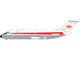 McDonnell Douglas DC 9 15 Commercial Aircraft Trans World Airlines N1070T White with Red Stripes 1/400 Diecast Model Airplane V1:400 400008 McDonnell Douglas DC 9 15 Commercial Aircraft Trans World Airlines N1070T White with Red Stripes 1/400 Diecast Model Airplane V1:400 400008