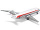 McDonnell Douglas DC 9 15 Commercial Aircraft Trans World Airlines N1070T White with Red Stripes 1/400 Diecast Model Airplane V1:400 400008
