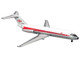 McDonnell Douglas DC 9 15 Commercial Aircraft Trans World Airlines N1070T White with Red Stripes 1/400 Diecast Model Airplane V1:400 400008