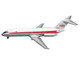 McDonnell Douglas DC 9 15 Commercial Aircraft Trans World Airlines N1070T White with Red Stripes 1/400 Diecast Model Airplane V1:400 400008