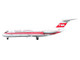 McDonnell Douglas DC 9 15 Commercial Aircraft Trans World Airlines N1067T White with Red Stripes 1/400 Diecast Model Airplane V1:400 400009
