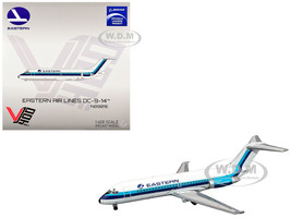 McDonnell Douglas DC 9 14 Commercial Aircraft Eastern Air Lines N8901E White with Blue Stripes 1/400 Diecast Model Airplane V1:400 400010