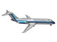 McDonnell Douglas DC 9 14 Commercial Aircraft Eastern Air Lines N8910E Silver with Blue Stripes 1/400 Diecast Model Airplane V1:400 400011 McDonnell Douglas DC 9 14 Commercial Aircraft Eastern Air Lines N8910E Silver with Blue Stripes 1/400 Diecast Model Airplane V1:400 400011