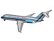 McDonnell Douglas DC 9 14 Commercial Aircraft Eastern Air Lines N8910E Silver with Blue Stripes 1/400 Diecast Model Airplane V1:400 400011 McDonnell Douglas DC 9 14 Commercial Aircraft Eastern Air Lines N8910E Silver with Blue Stripes 1/400 Diecast Model Airplane V1:400 400011