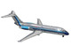 McDonnell Douglas DC 9 14 Commercial Aircraft Eastern Air Lines N8910E Silver with Blue Stripes 1/400 Diecast Model Airplane V1:400 400011 McDonnell Douglas DC 9 14 Commercial Aircraft Eastern Air Lines N8910E Silver with Blue Stripes 1/400 Diecast Model Airplane V1:400 400011