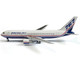 Boeing 767 200 Commercial Aircraft Boeing House Livery N767BA White with Blue and Red Stripes 1/400 Diecast Model Airplane V1:400 400016 Boeing 767 200 Commercial Aircraft Boeing House Livery N767BA White with Blue and Red Stripes 1/400 Diecast Model Airplane V1:400 400016