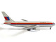 Boeing 767 200 Commercial Aircraft United Airlines N606UA White with Stripes 1/400 Diecast Model Airplane V1:400 400019 Boeing 767 200 Commercial Aircraft United Airlines N606UA White with Stripes 1/400 Diecast Model Airplane V1:400 400019