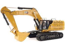 CAT Caterpillar 374 Hydraulic Excavator Yellow High Line Series 1/50 Diecast Model Diecast Masters 85793