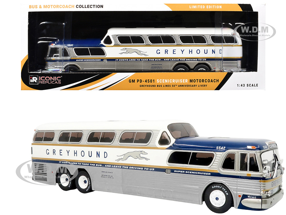 GM PD-4501 Scenicruiser Coach Bus 