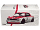 Skyline GT R V8 Drift Hakosuka RHD Right Hand Drive #10 Watanabe Red and Cream 1/64 Diecast Model Car Pop Race PR640075