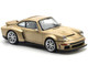 Singer DLS Turbo Gold Metallic 1/64 Diecast Model Car Pop Race PR640132