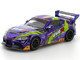 Toyota Pandem GR Supra RHD Right Hand Drive EVA RT Test Type 01 GoodRide Purple Metallic with Graphics 1/64 Diecast Model Car Pop Race PR640311 Toyota Pandem GR Supra RHD Right Hand Drive EVA RT Test Type 01 GoodRide Purple Metallic with Graphics 1/64 Diecast Model Car Pop Race PR640311