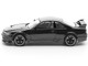 GTR R33 400R RHD Right Hand Drive Dark Chrome The Dark Chrome Series 1/64 Diecast Model Car Pop Race PRDC003