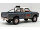 1967 Chevrolet K 10 Pickup Truck World of Outlaws Push Truck Blue Rusted with White Top Limited Edition to 378 pieces Worldwide 1/18 Diecast Model Car ACME A1807223