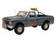 1967 Chevrolet K 10 Pickup Truck World of Outlaws Push Truck Blue Rusted with White Top Limited Edition to 378 pieces Worldwide 1/18 Diecast Model Car ACME A1807223