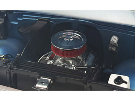 Small Block 350 Engine and Transmission Replica from 1967 Chevrolet K 10 Pickup Truck 1/18 Model ACME A1807223E