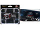 Small Block 350 Engine and Transmission Replica from 1967 Chevrolet K 10 Pickup Truck 1/18 Model ACME A1807223E