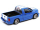 2003 Dodge Ram SRT 10 Pickup Truck Electric Blue Metallic with White Stripes 1/64 Diecast Model Car Shoom64 Models 103014-MJ1 2003 Dodge Ram SRT 10 Pickup Truck Electric Blue Metallic with White Stripes 1/64 Diecast Model Car Shoom64 Models 103014-MJ1
