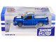 2003 Dodge Ram SRT 10 Pickup Truck Electric Blue Metallic with White Stripes 1/64 Diecast Model Car Shoom64 Models 103014-MJ1