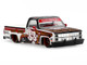 Chevrolet Silverado Pickup Truck #33 Kaido Intimidator V1 White and Black with Graphics Designed by Jun Imai Kaido House Special 1/64 Diecast Model Car Mini GT KHMG212