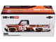 Chevrolet Silverado Pickup Truck #33 Kaido Intimidator V1 White and Black with Graphics Designed by Jun Imai Kaido House Special 1/64 Diecast Model Car Mini GT KHMG212