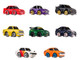 JDM Tuners Series 5 Set of 8 Pieces Diecast Model Cars CarTuned 558675-XX4