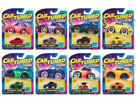 JDM Tuners Series 4 Set of 8 Pieces Diecast Model Cars by CarTuned
