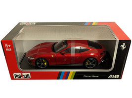 2019 Ferrari Roma Rosso Magma Red Metallic 1/18 Diecast Model Car Polistil 18FE02041-WB