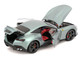 2019 Ferrari Roma Gray Metallic with Pink Interior 1/18 Diecast Model Car Polistil 18FE02042-WB 2019 Ferrari Roma Gray Metallic with Pink Interior 1/18 Diecast Model Car Polistil 18FE02042-WB
