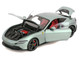 2019 Ferrari Roma Gray Metallic with Pink Interior 1/18 Diecast Model Car Polistil 18FE02042-WB 2019 Ferrari Roma Gray Metallic with Pink Interior 1/18 Diecast Model Car Polistil 18FE02042-WB