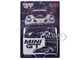 Porsche 911 GT3 R #77 Klaus Bachler Laurin Heinrich Michael Christensen AO Racing Skeleton Rexy GTD Pro IMSA Petit Le Mans 2025 Limited Edition 1/64 Diecast Model Car Mini GT MGT01143