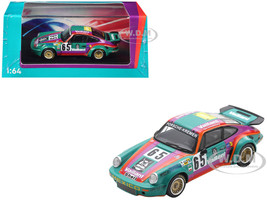 Porsche 911 Carrera RSR #65 Juan Carlos Bolanos Andres Contreras Billy Sprowls Porsche Kremer Racing Team 24 Hours of Le Mans 1975 1/64 Model Car Spark 64S029