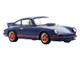 1973 Porsche 911 RS 2 7 Blue with Orange Stripes 1/64 Model Car Spark 64SP007A 1973 Porsche 911 RS 2 7 Blue with Orange Stripes 1/64 Model Car Spark 64SP007A