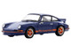 1973 Porsche 911 RS 2 7 Blue with Orange Stripes 1/64 Model Car Spark 64SP007A 1973 Porsche 911 RS 2 7 Blue with Orange Stripes 1/64 Model Car Spark 64SP007A