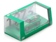 1973 Porsche 911 Carrera RSR 2 8 Green with Black Stripes 1/64 Model Car Spark 64SP007B