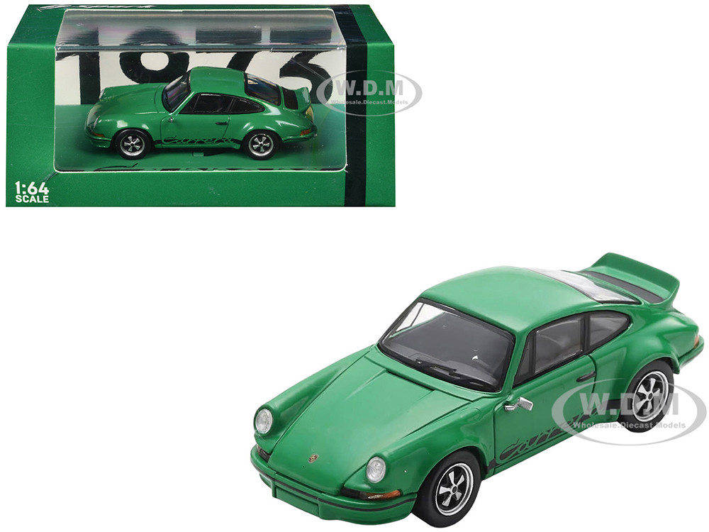 1973 Porsche 911 Carrera RSR 2.8 Green with Black Stripes 1/64