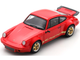 1974 Porsche 911 Carrera RS 3 0 Red with Gold Stripes 1/64 Model Car Spark 64SP007C