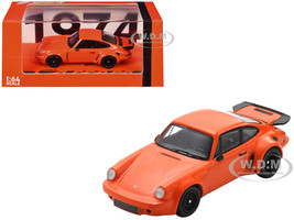 1974 Porsche 911 Carrera RSR 3 0 Orange 1/64 Model Car Spark 64SP007D