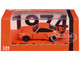 1974 Porsche 911 Carrera RSR 3 0 Orange 1/64 Model Car Spark 64SP007D
