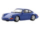 1992 Porsche 911 Carrera RS 3 6 Blue 1/64 Model Car Spark 64SP007E