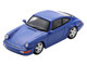 1992 Porsche 911 Carrera RS 3 6 Blue 1/64 Model Car Spark 64SP007E