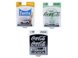 Sodas Set of 3 pieces Release 64 Limited Edition to 5400 pieces Worldwide 1/64 Diecast Model Cars M2 Machines 52500-A64