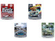 Auto News Release 20 Set of 4 Cars Limited Edition to 4500 pieces Worldwide 1/64 Diecast Model Cars M2 Machines 67500-20