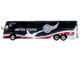 MCI J4500 Coach Bus United States National Soccer Team Dark Blue with Graphics International Federation of the Global Game Series Limited Edition to 504 pieces Worldwide 1/87 (HO) Diecast Model Iconic Replicas 87-0715 MCI J4500 Coach Bus United States National Soccer Team Dark Blue with Graphics International Federation of the Global Game Series Limited Edition to 504 pieces Worldwide 1/87 (HO) Diecast Model Iconic Replicas 87-0715