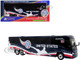 MCI J4500 Coach Bus United States National Soccer Team Dark Blue with Graphics International Federation of the Global Game Series Limited Edition to 504 pieces Worldwide 1/87 (HO) Diecast Model Iconic Replicas 87-0715 MCI J4500 Coach Bus United States National Soccer Team Dark Blue with Graphics International Federation of the Global Game Series Limited Edition to 504 pieces Worldwide 1/87 (HO) Diecast Model Iconic Replicas 87-0715