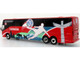 Prevost H3 45 Coach Bus Canada National Soccer Team Red with Graphics International Federation of the Global Game Series Limited Edition to 504 pieces Worldwide 1/87 (HO) Diecast Model Iconic Replicas 87-0719