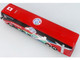 Prevost H3 45 Coach Bus Canada National Soccer Team Red with Graphics International Federation of the Global Game Series Limited Edition to 504 pieces Worldwide 1/87 (HO) Diecast Model Iconic Replicas 87-0719