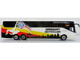 Daimler Tourrider Coach Bus Germany National Football Team White with Graphics International Federation of the Global Game Series Limited Edition to 504 pieces Worldwide 1/87 (HO) Diecast Model Iconic Replicas 87-0721